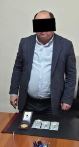 Пастдарғом туманида судья пора билан ушланди